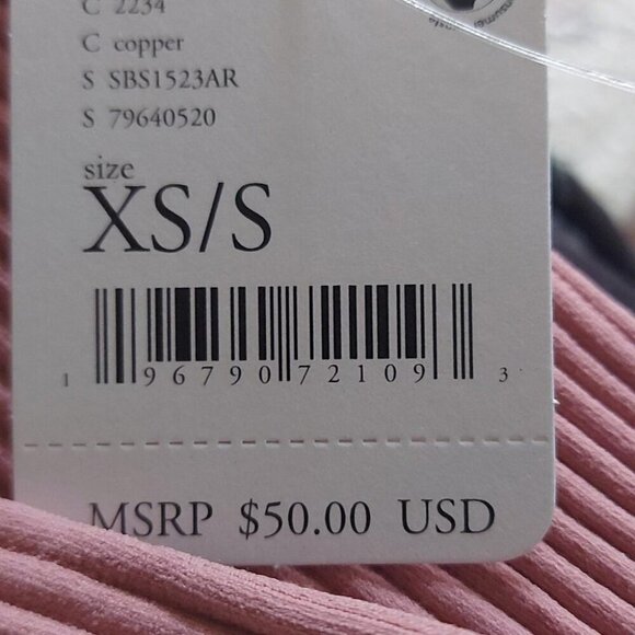 Ribbed Lounge Bodysuit Free People Intimately Soft Pink Casual Lounge Minimalist - Picture 8 of 8